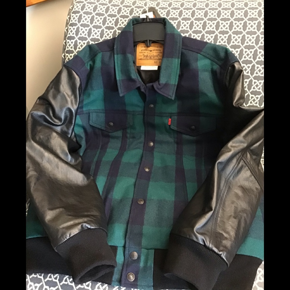 Levi’s Justin Timberlake wool & leather  jacket